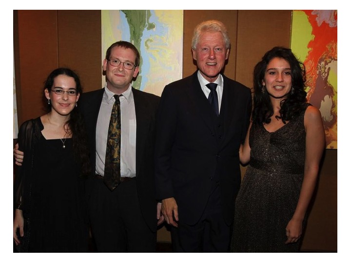 Clinton and 2012 Students